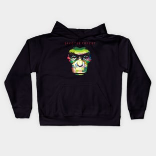 save the forest Kids Hoodie